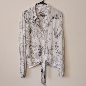 Lauren Conrad tie shirt